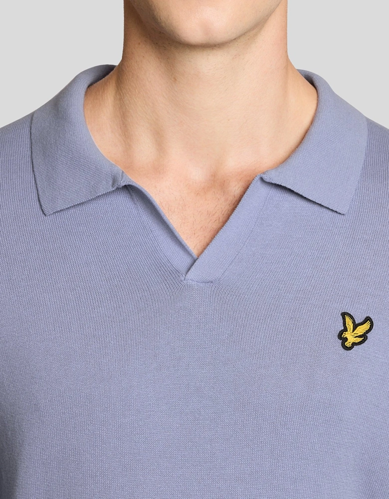 Cotton Polo-Collar Jumper