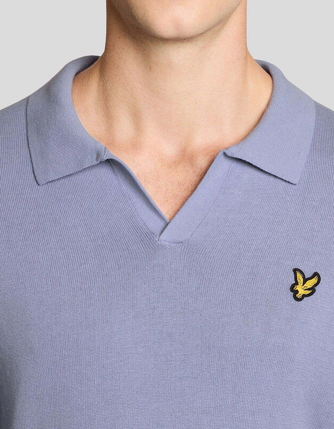 Cotton Polo-Collar Jumper