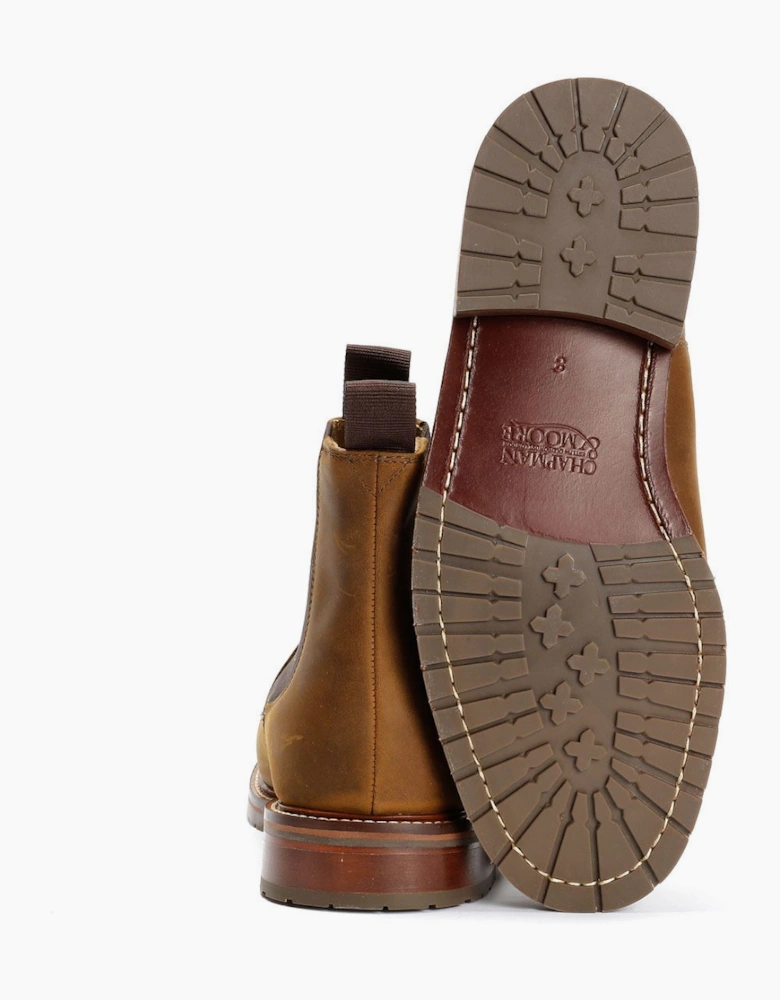 Country Chelsea Leather Men's Choco Boots