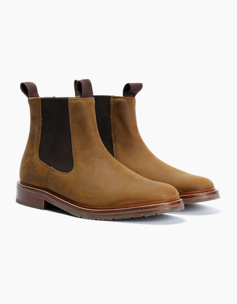 Country Chelsea Leather Men's Choco Boots