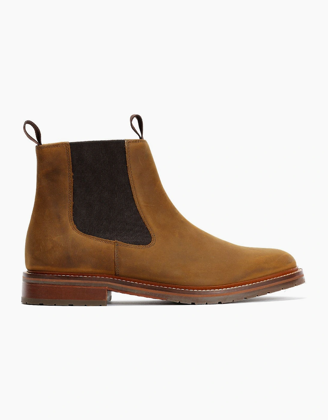 Country Chelsea Leather Men's Choco Boots