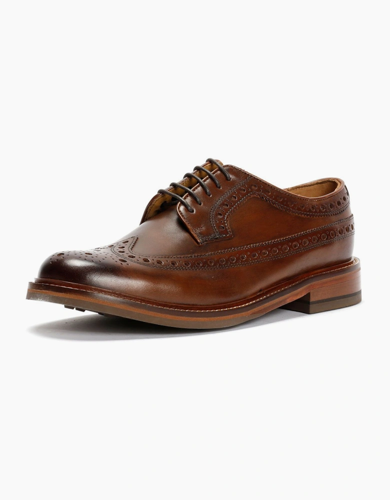 Chapman & Moore Longwing Brogue Country Leather Men's Choco Shoes