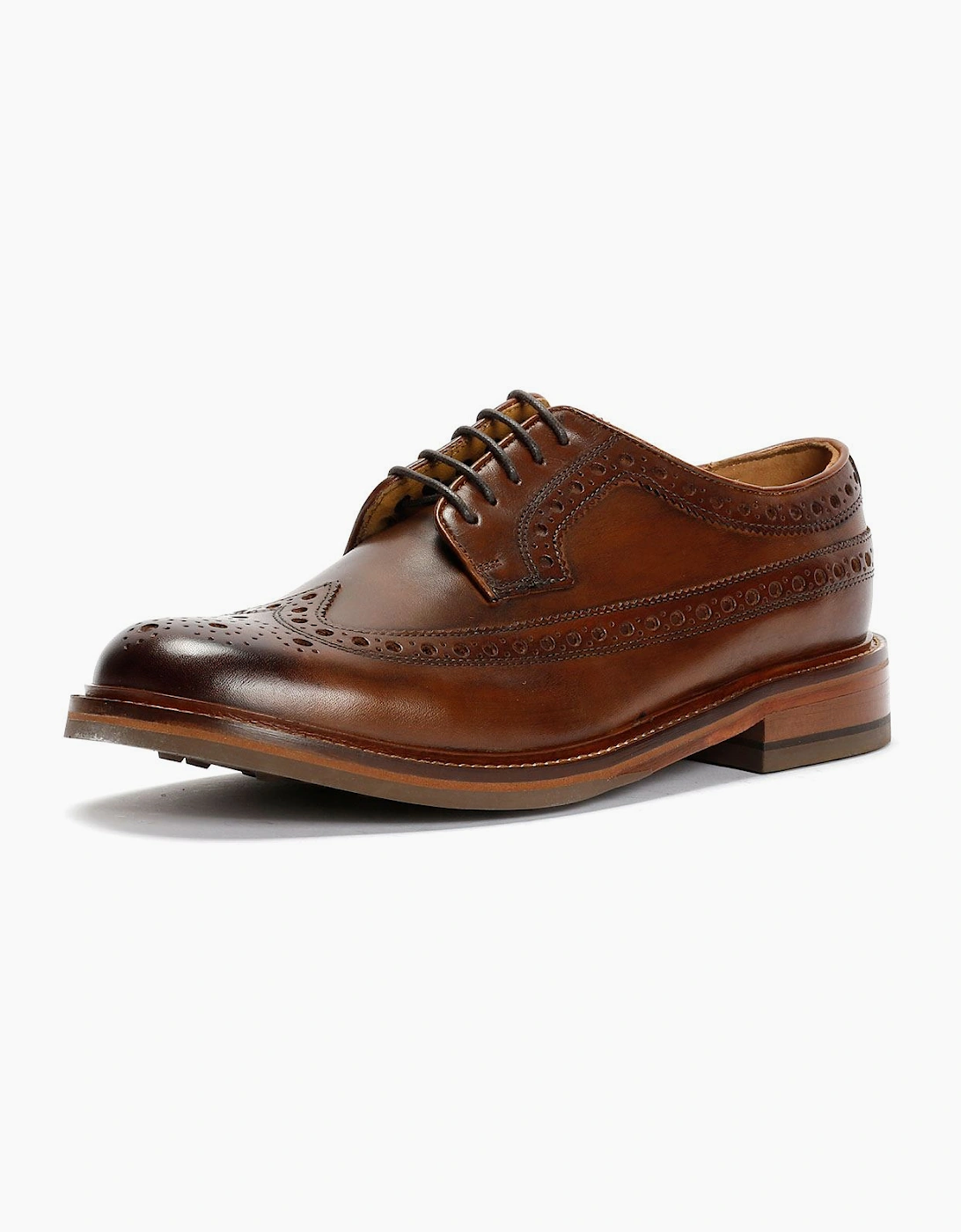 Chapman & Moore Longwing Brogue Country Leather Men's Choco Shoes