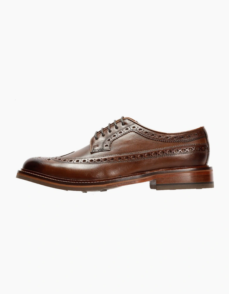 Chapman & Moore Longwing Brogue Country Leather Men's Choco Shoes