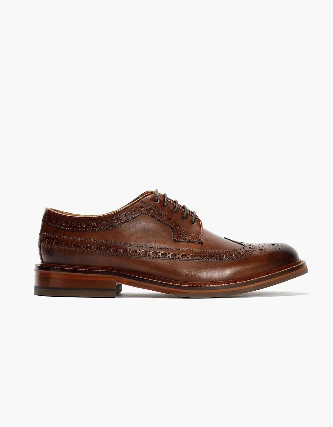 Chapman & Moore Longwing Brogue Country Leather Men's Choco Shoes