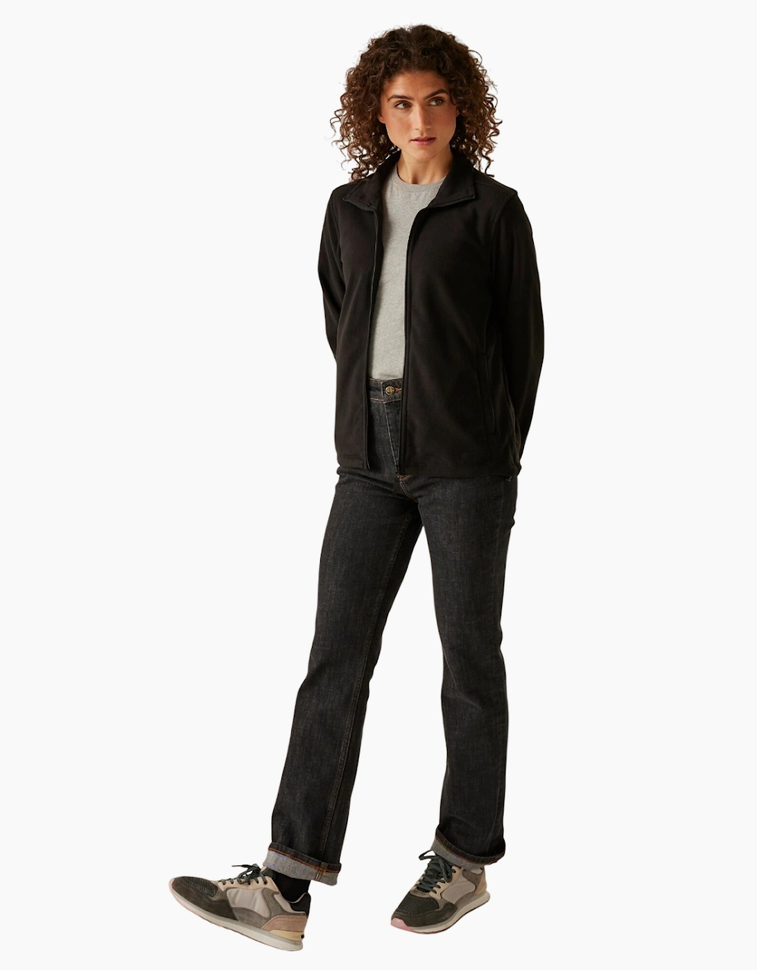 Womens/Ladies Micro Full Zip Fleece Jacket