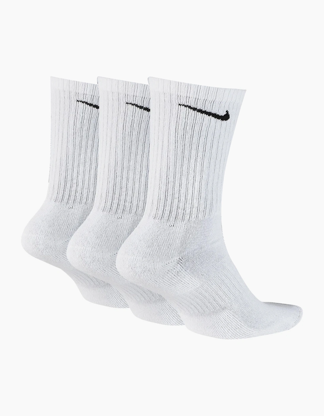 Unisex Adult Everyday Cushioned Crew Socks (Pack of 3)