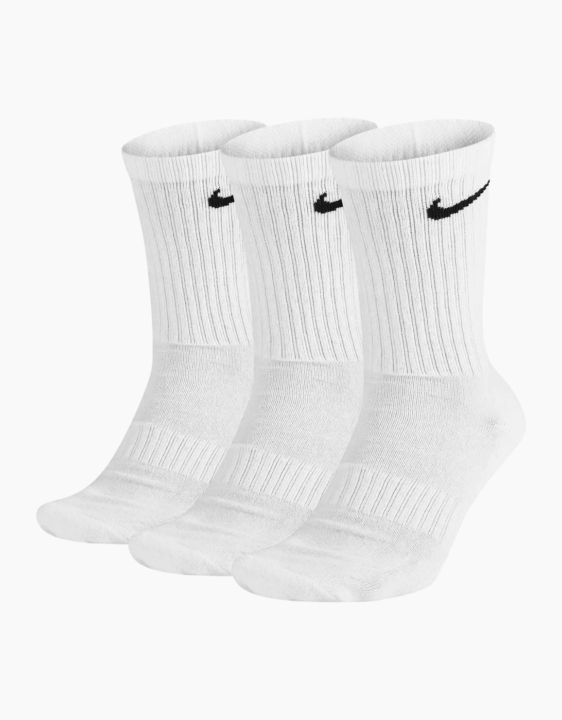 Unisex Adult Everyday Cushioned Crew Socks (Pack of 3), 3 of 2