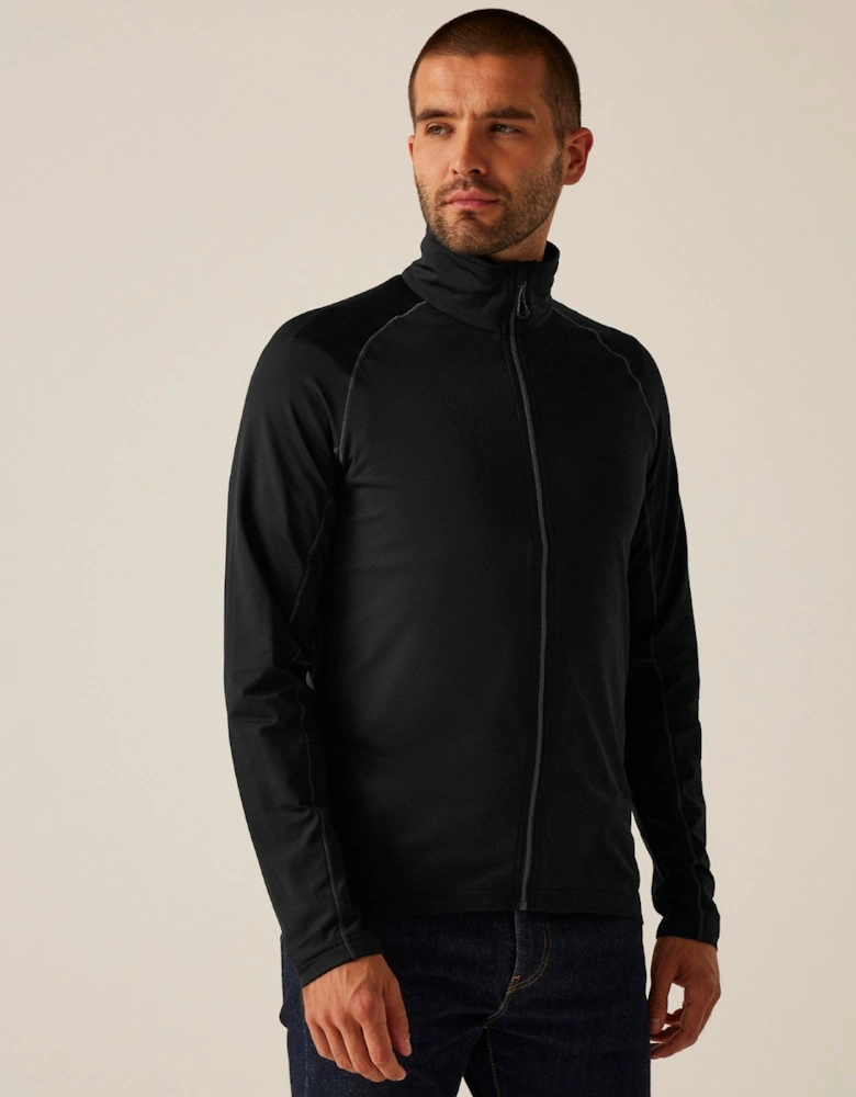 Professional Mens Core Stretch Full Zip Fleece