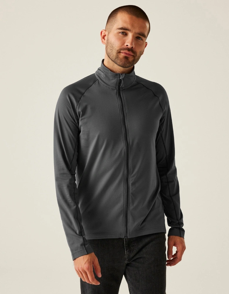 Professional Mens Core Stretch Full Zip Fleece