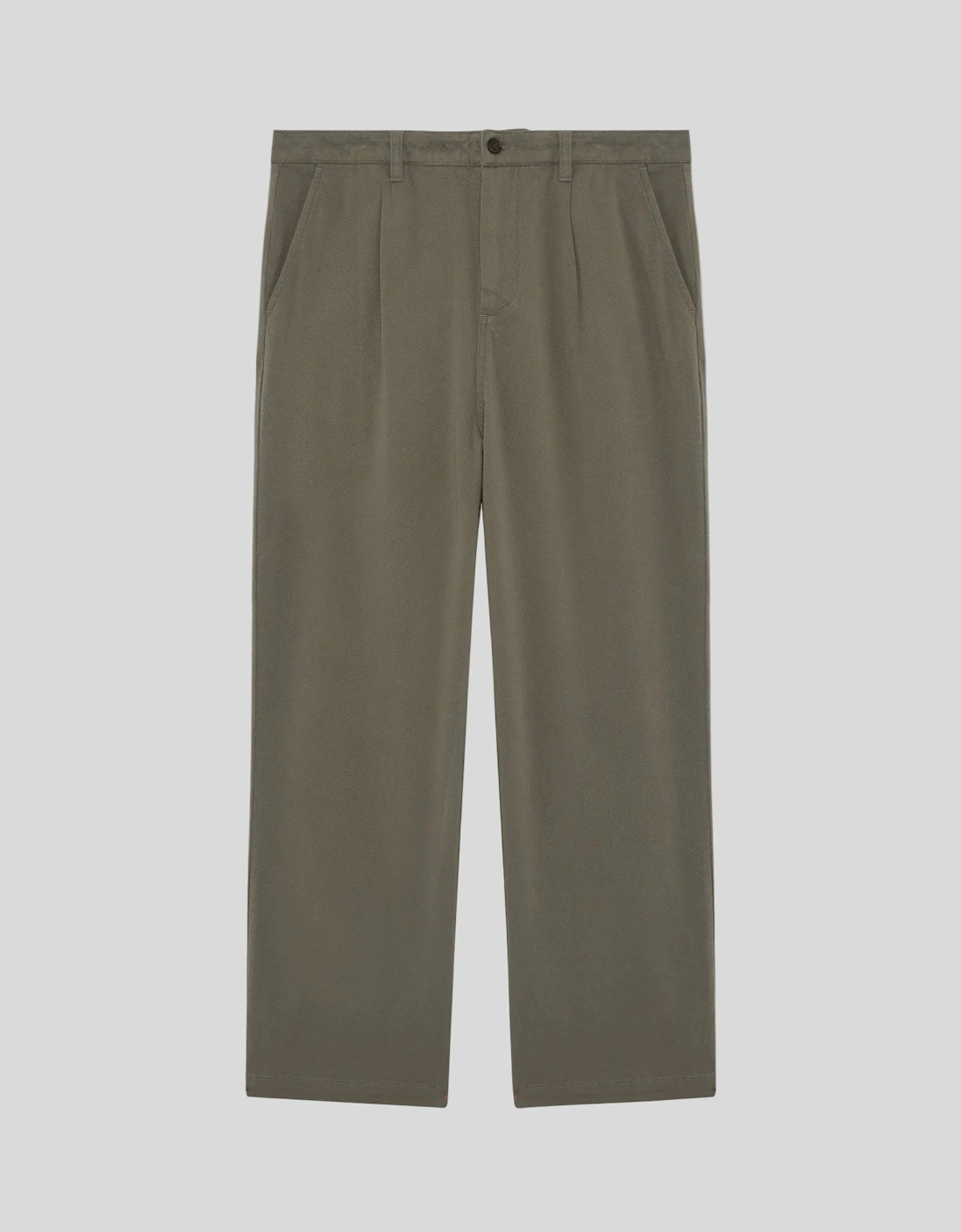 Washed Pleated Trousers