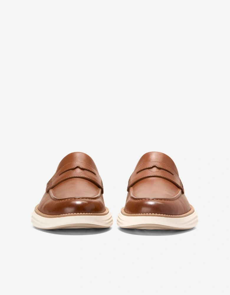 ØriginalGrand Horizon Leather Men's Tan Penny Loafers