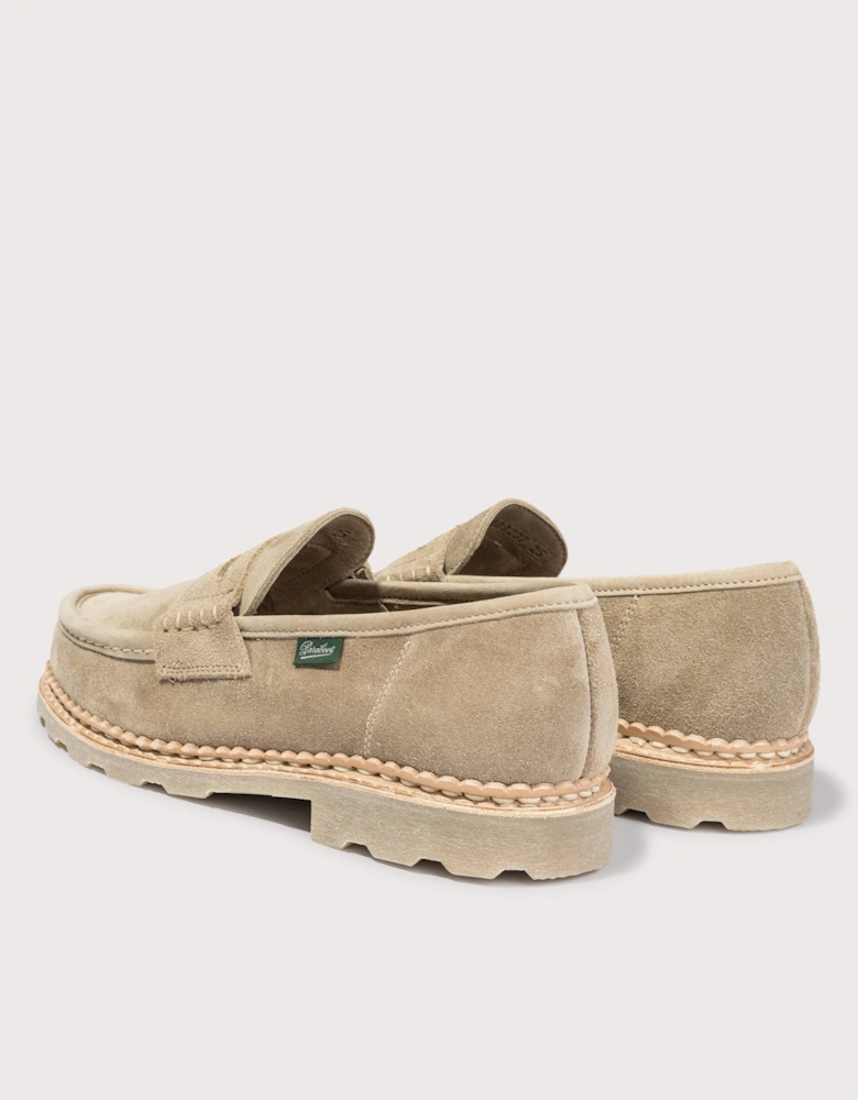 Nantes Suede Leather Moccasins