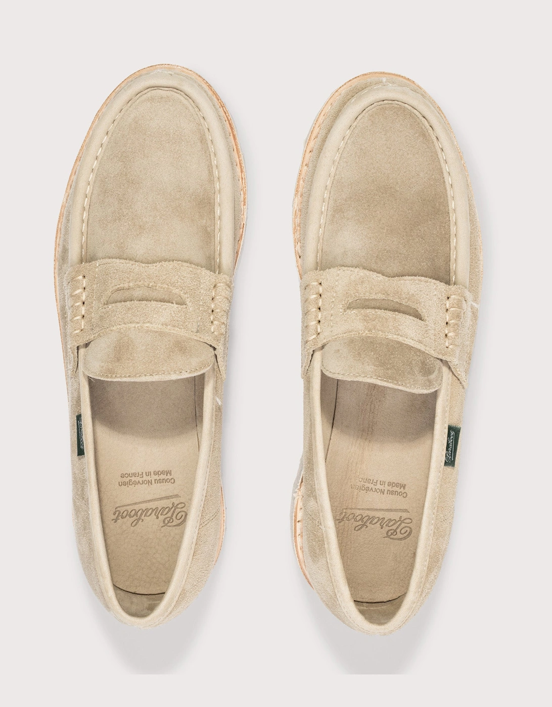 Nantes Suede Leather Moccasins