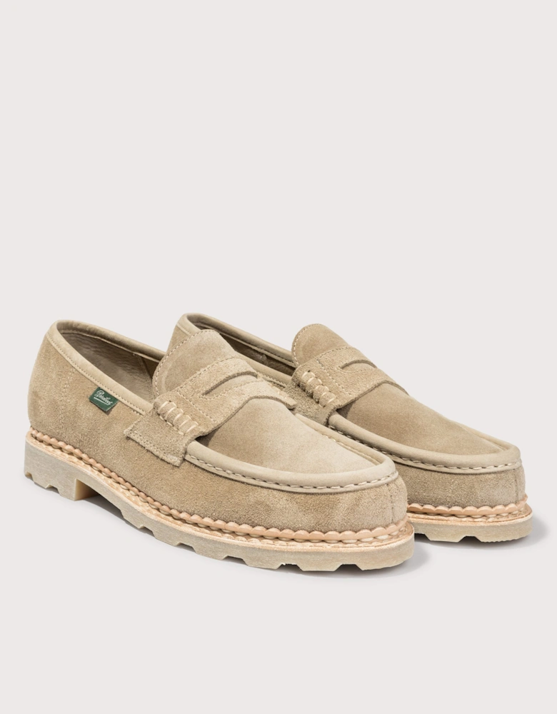 Nantes Suede Leather Moccasins