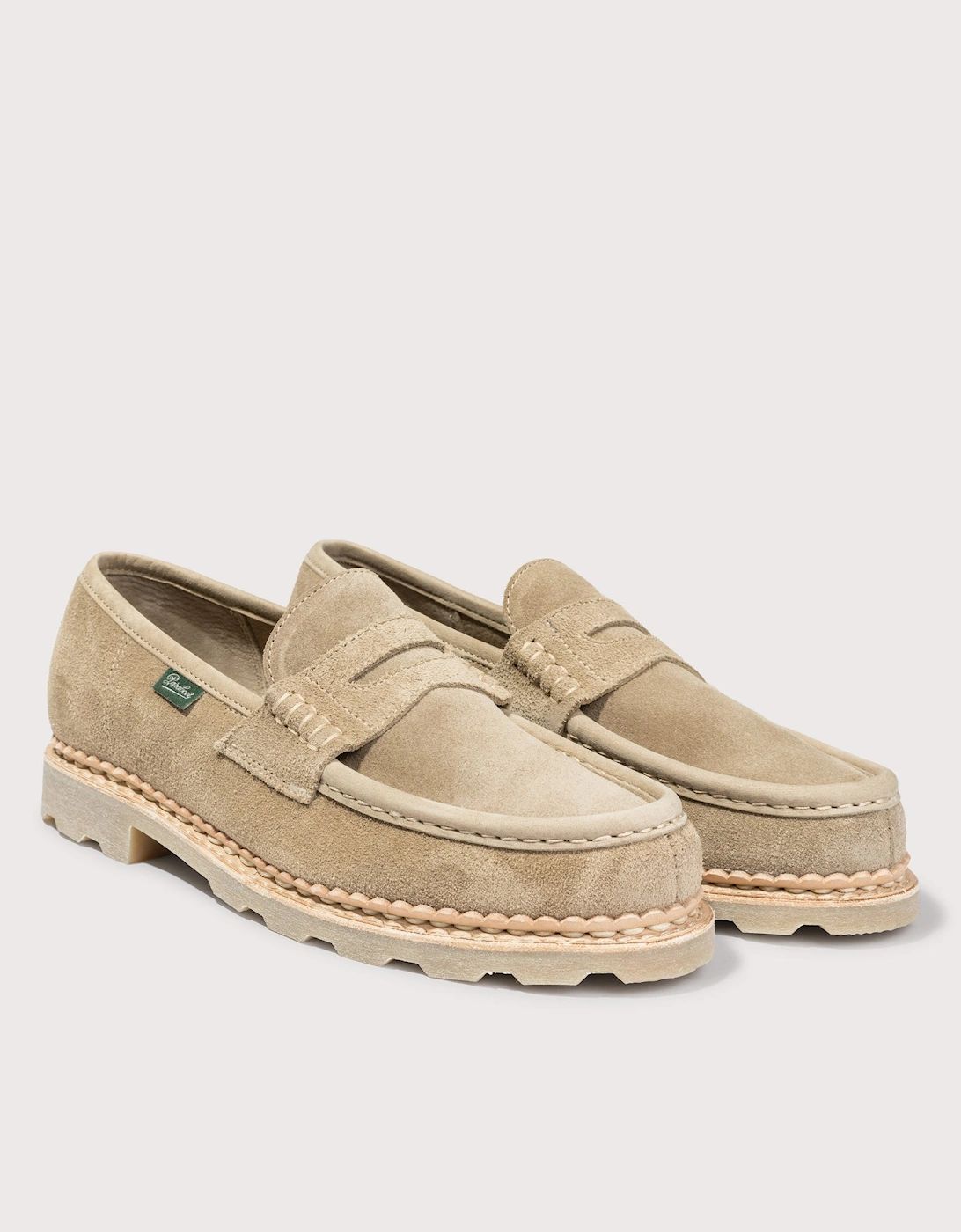 Nantes Suede Leather Moccasins