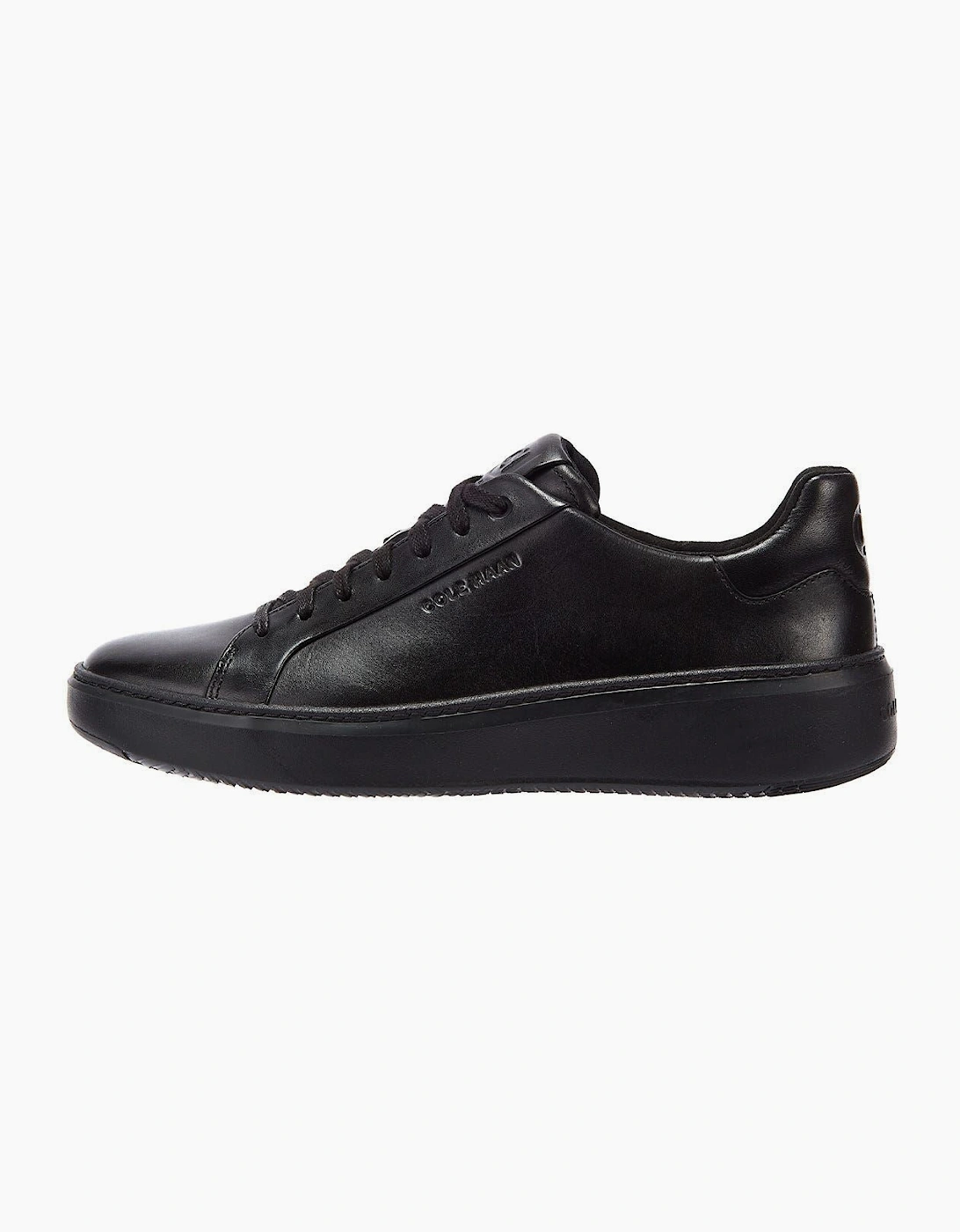 Grandprø Topspin Leather Men's Black Trainers