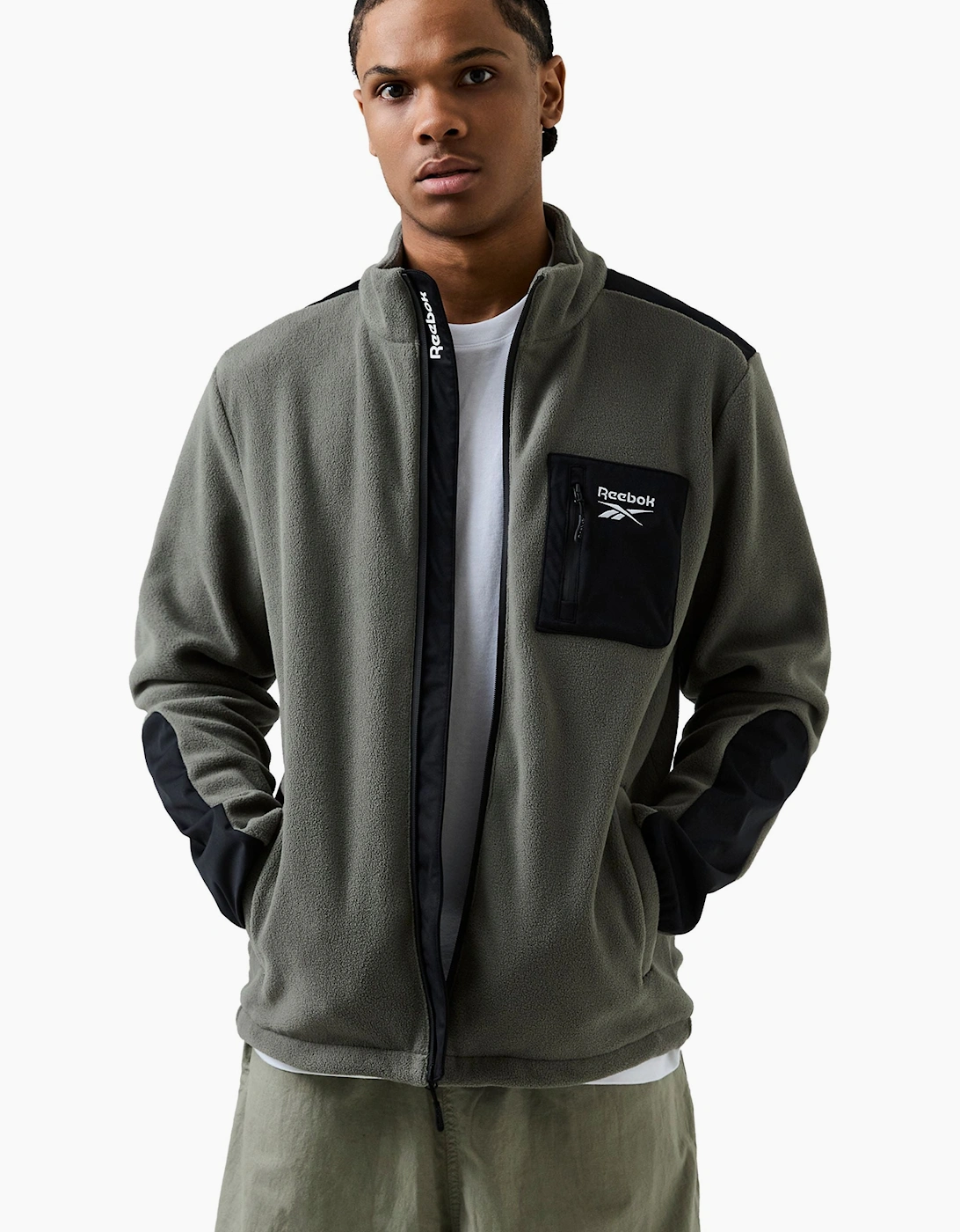 Reebok Men's Still Grey Wynford Fleece  M