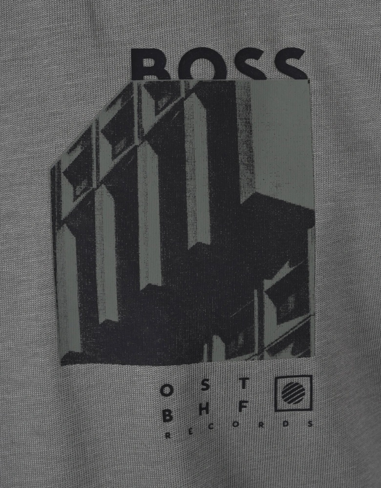 Boss Orange TE_BOARD T-SHIRT OPEN GREY