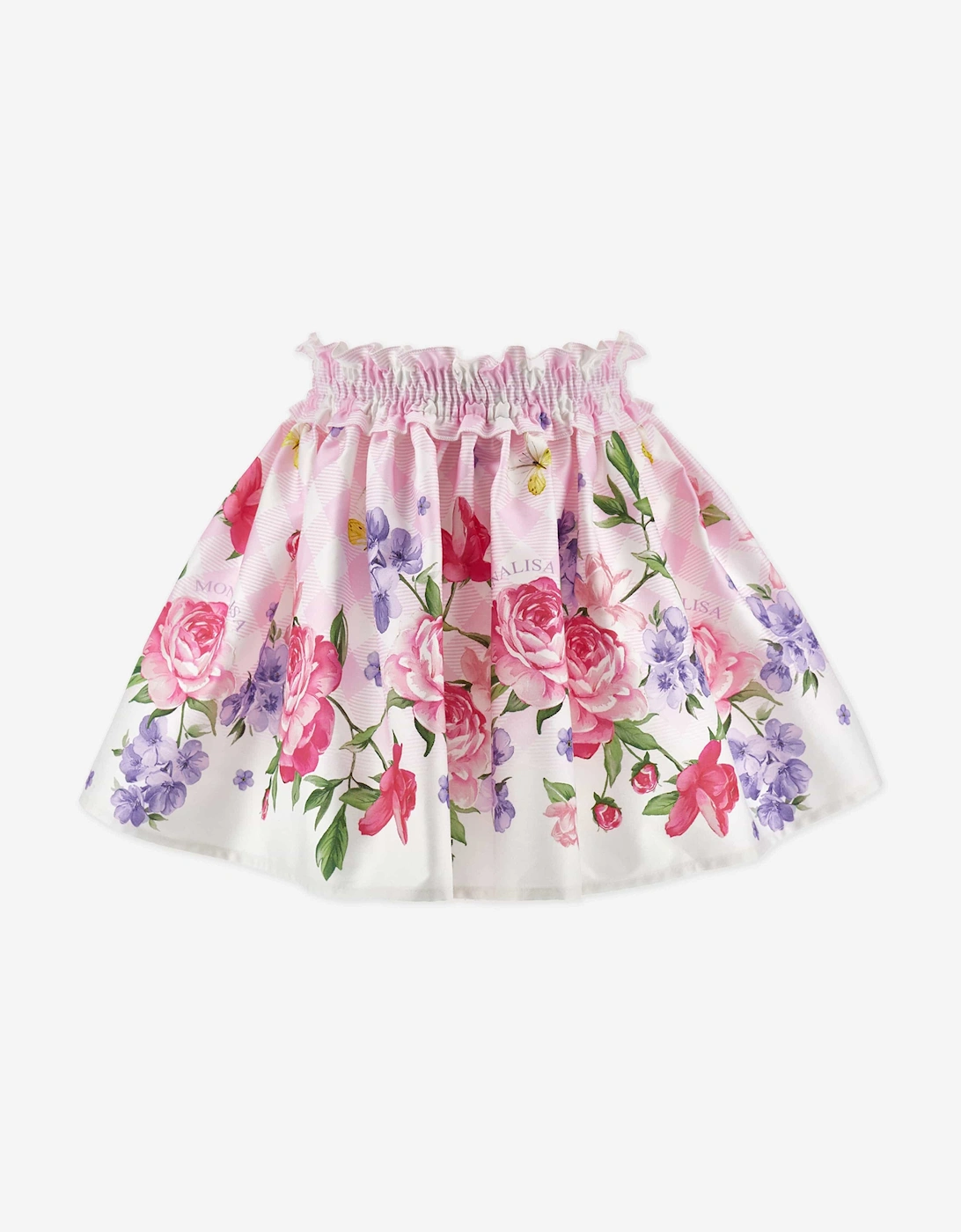 Girls Garden Party Skirt in Pink, 5 of 4