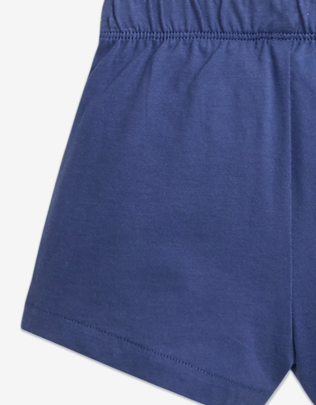 Baby Boys Polo Bear T-Shirt and Shorts Set in Ivory