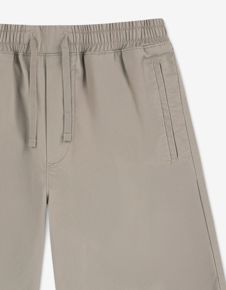 Boys Pull On Chino Shorts in Beige