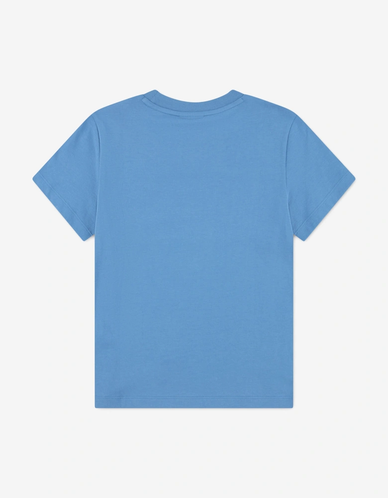 Boys Colourblock T-Shirt in Blue