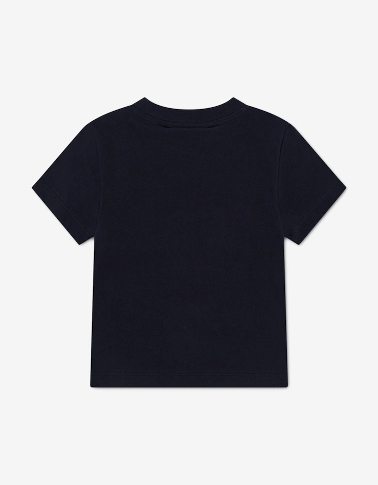 Boys Colourblock T-Shirt in Black