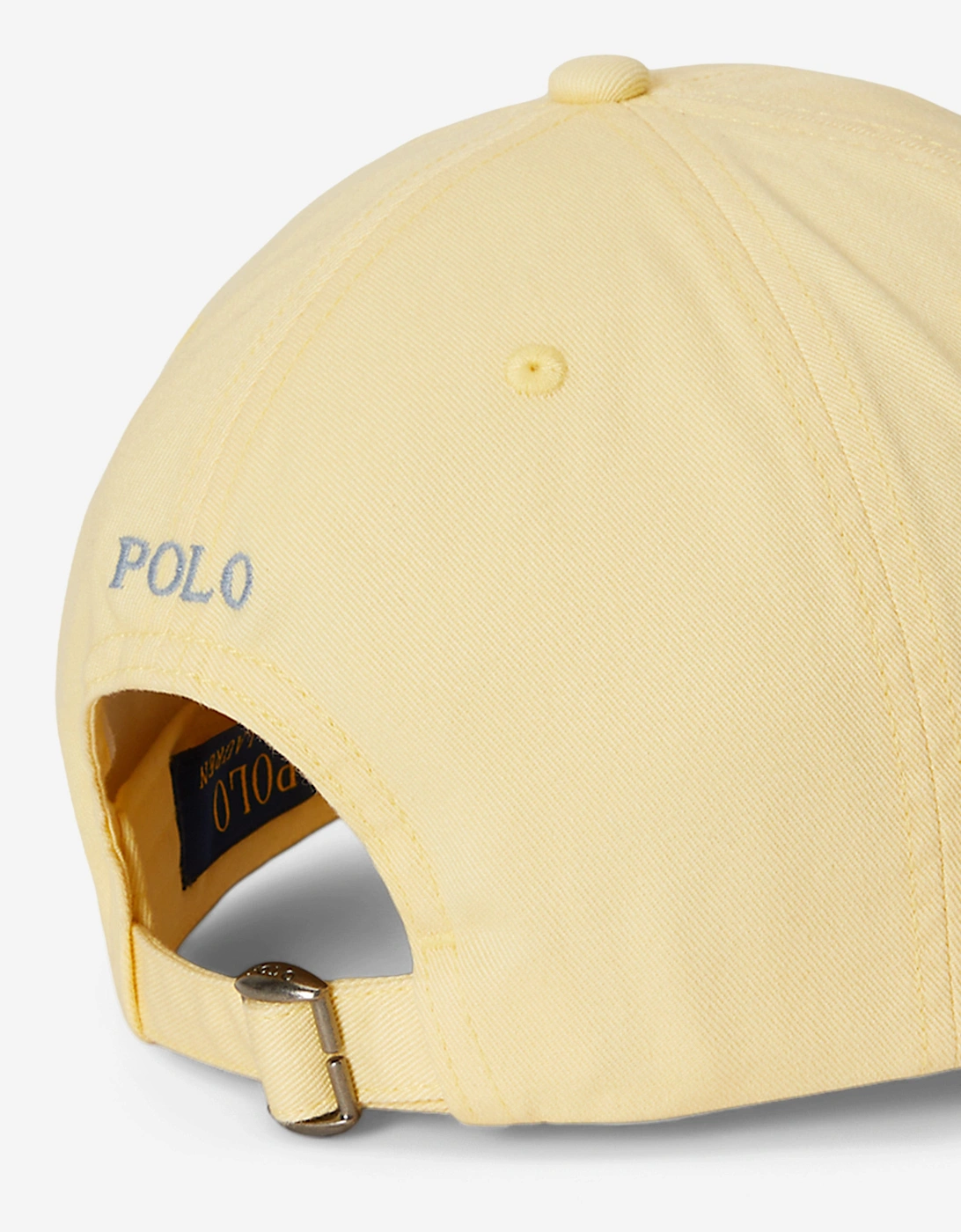 Boys Chino Twill Classic Sports Cap in Yellow