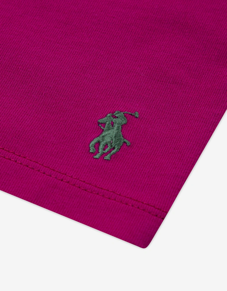 Girls Short Pyjama Set in Pink