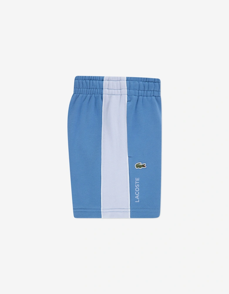 Boys Colourblock Shorts in Blue