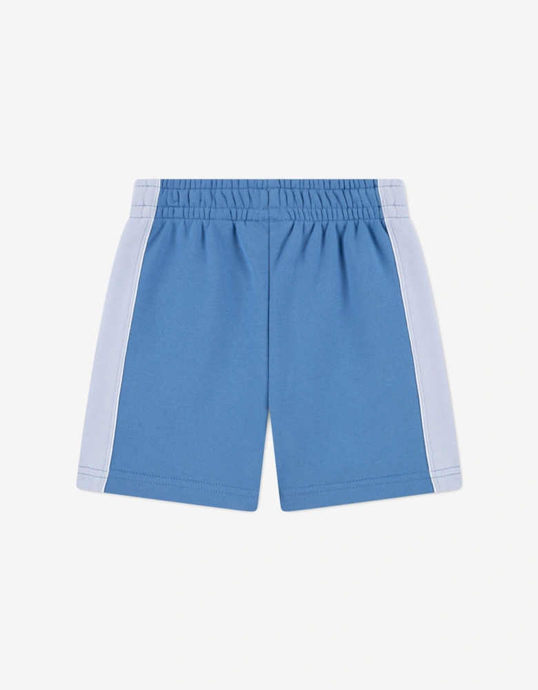 Boys Colourblock Shorts in Blue