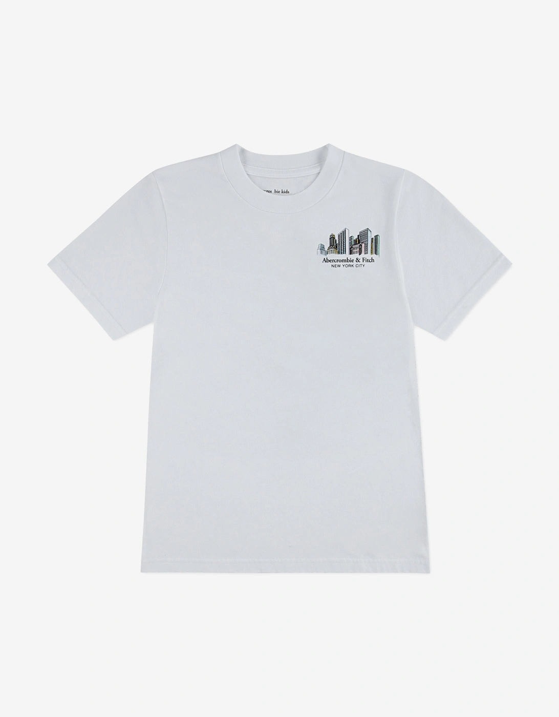 Boys NYC Sketch T-Shirt in White, 6 of 5