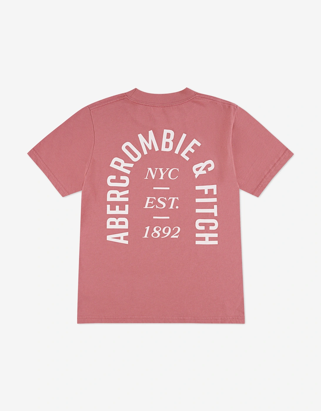 Boys NYC EST 1892 Logo T-Shirt in Pink