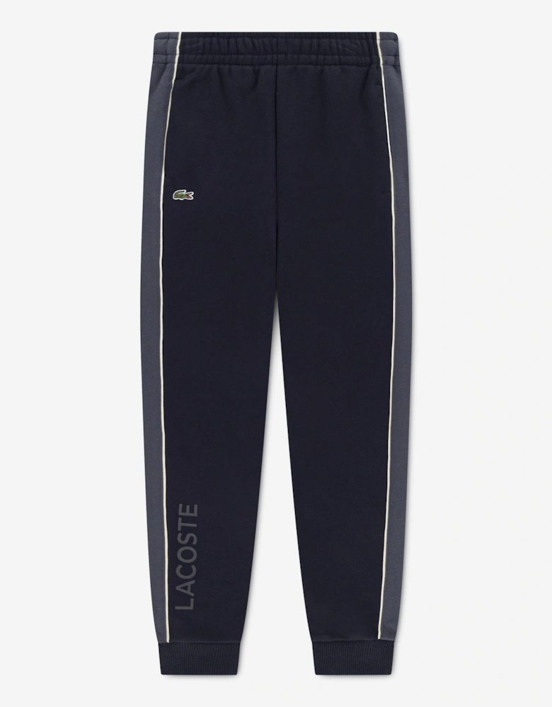 Boys Colourblock Joggers in Black