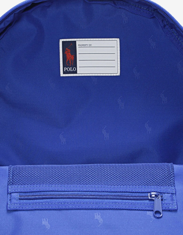 Boys Big PP and Banner Backpack in Blue (46cm)