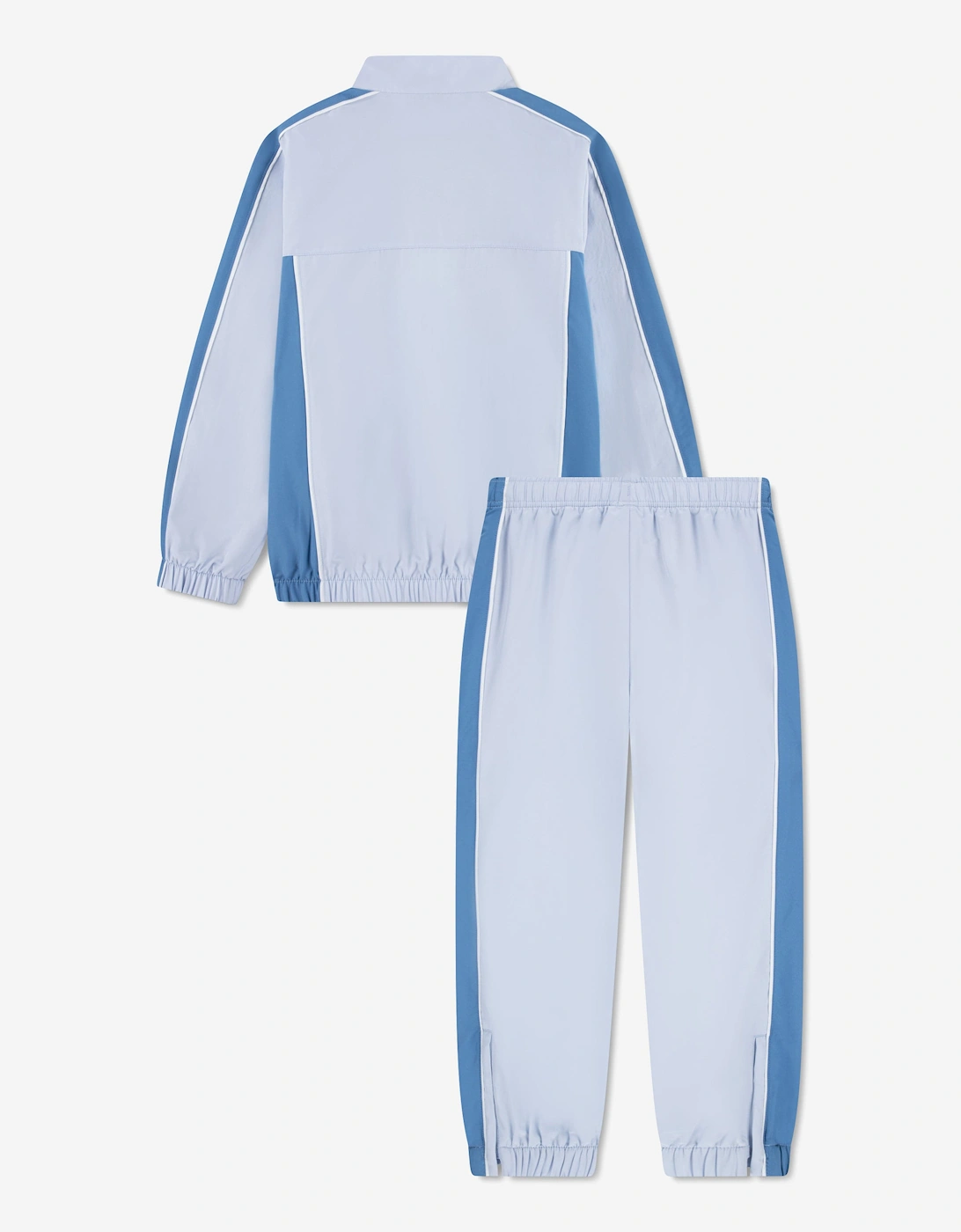 Boys Poly Pongee Tracksuit in Blue