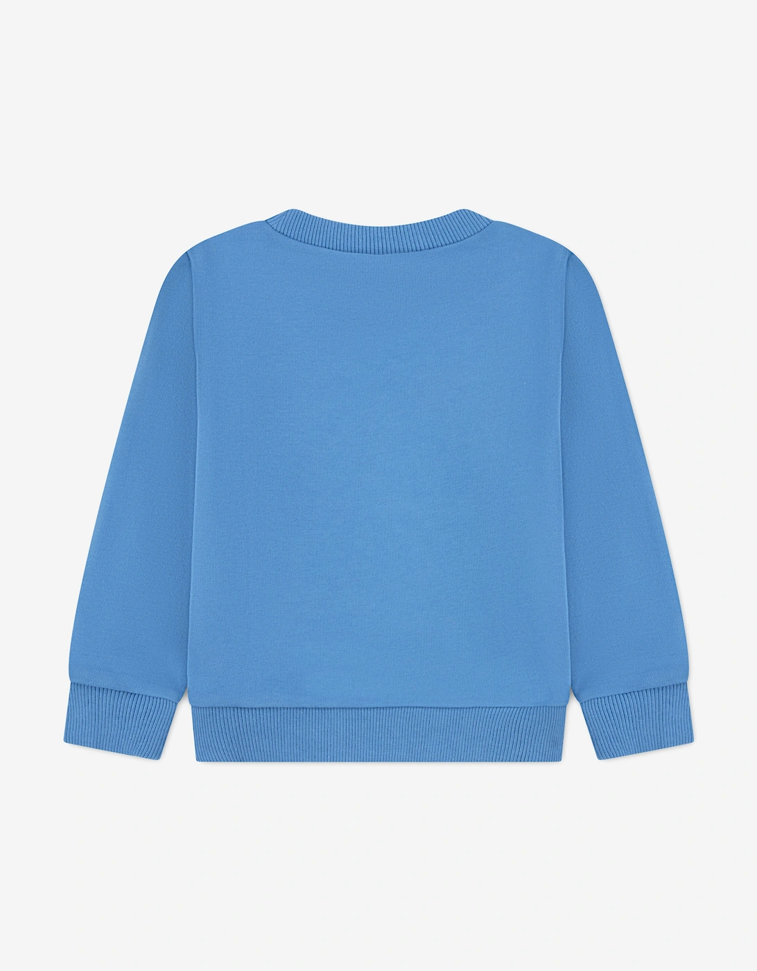 Boys Colourblock Crew Sweatshirt in Blue