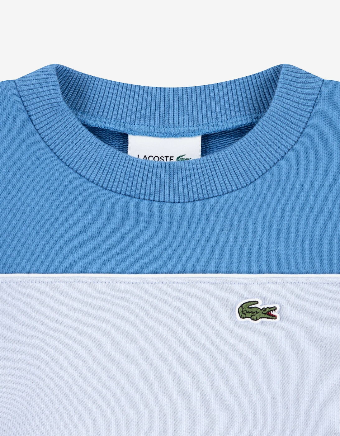 Boys Colourblock Crew Sweatshirt in Blue
