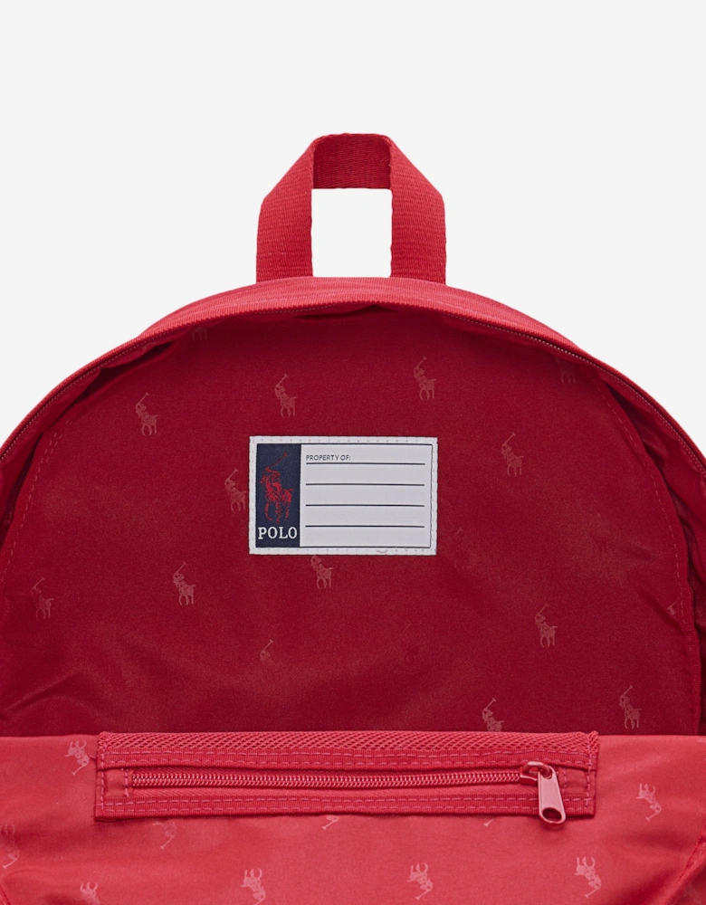 Kids Logo Backpack in Red (45cm)