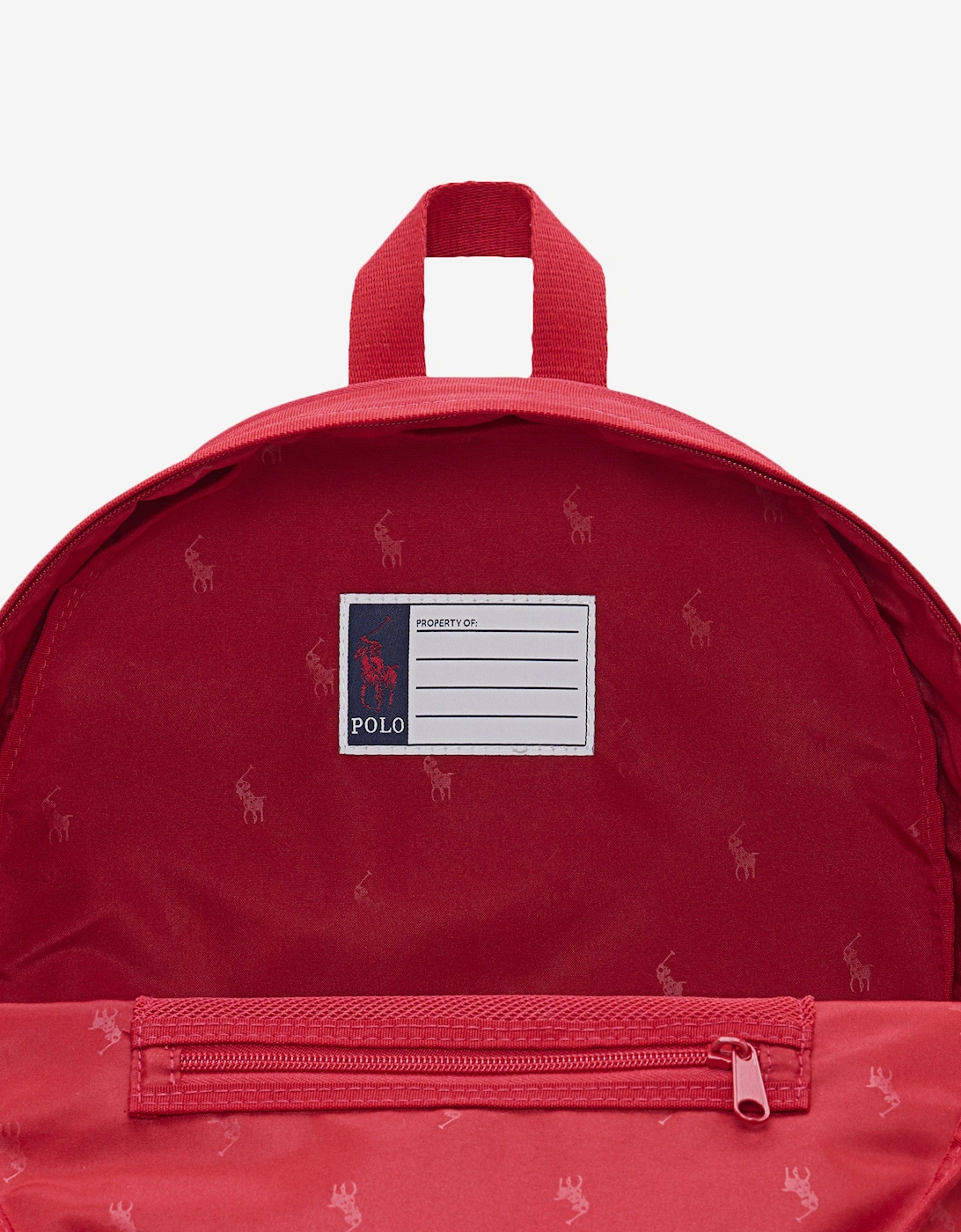 Kids Logo Backpack in Red (45cm)