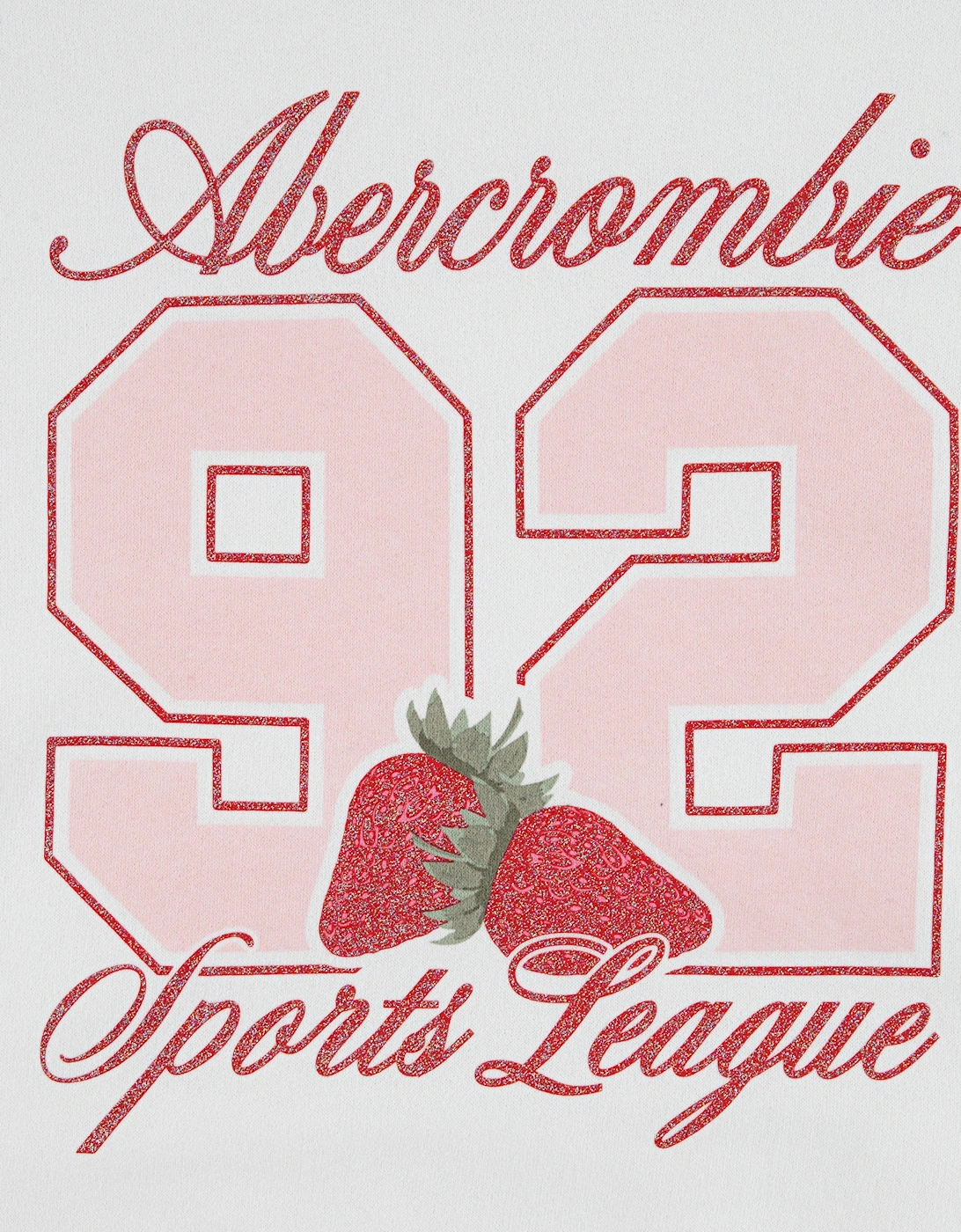 Girls 52 Strawberry Hoodie in White