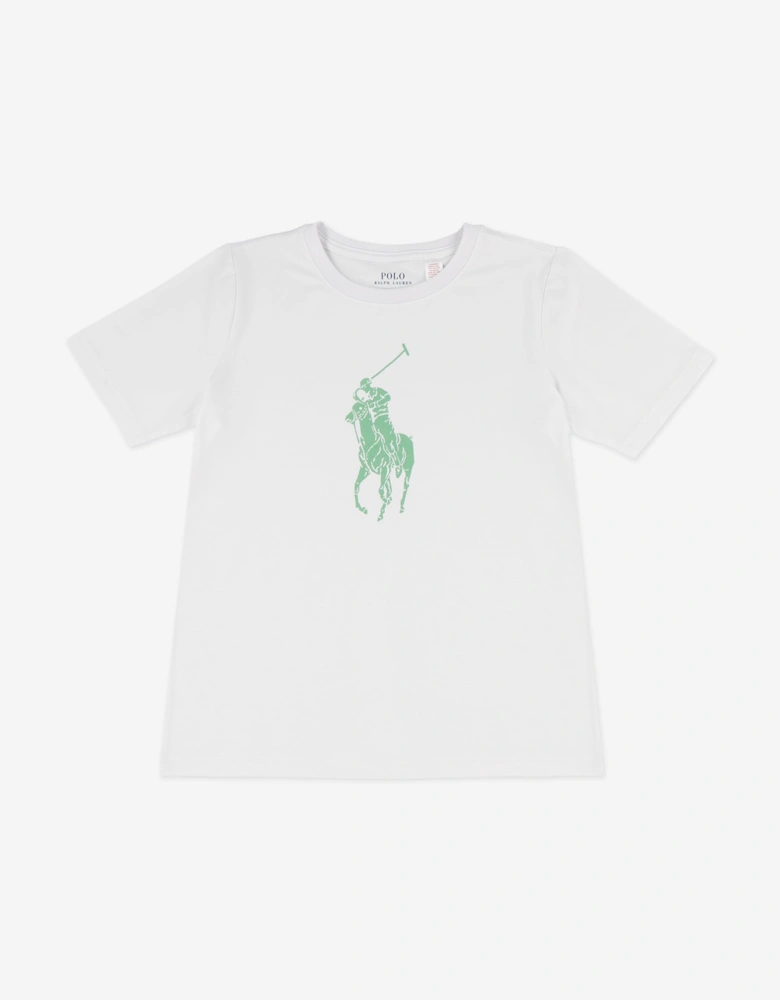 Boys Logo Short Pyjama Set in Green