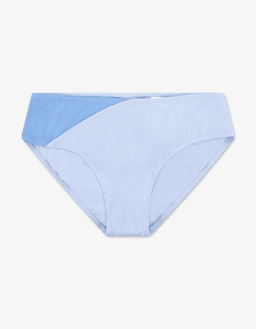 Girls Cross Wrap Bikini in Blue