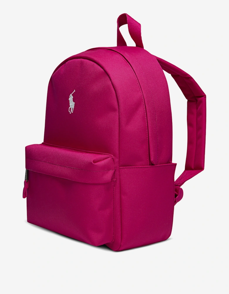 Girls Logo Backpack in Pink (44cm)