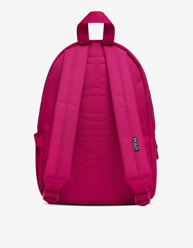 Girls Logo Backpack in Pink (44cm)