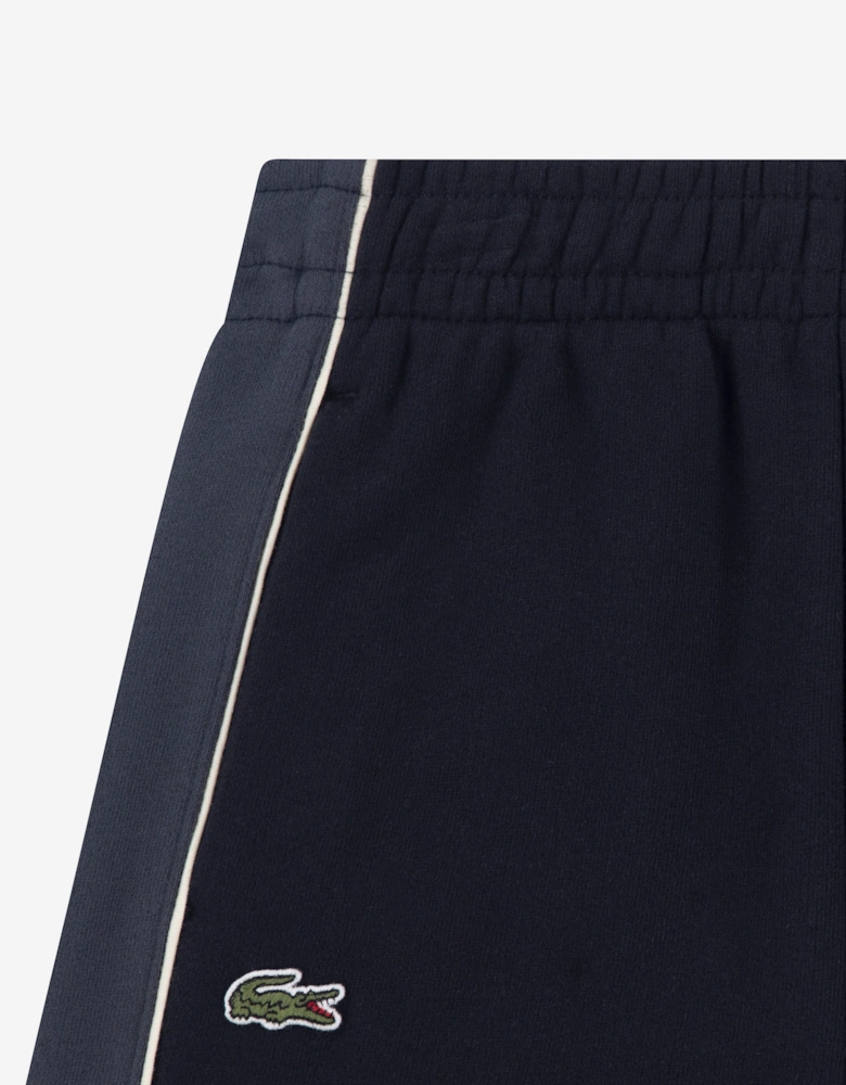 Boys Colourblock Shorts in Black