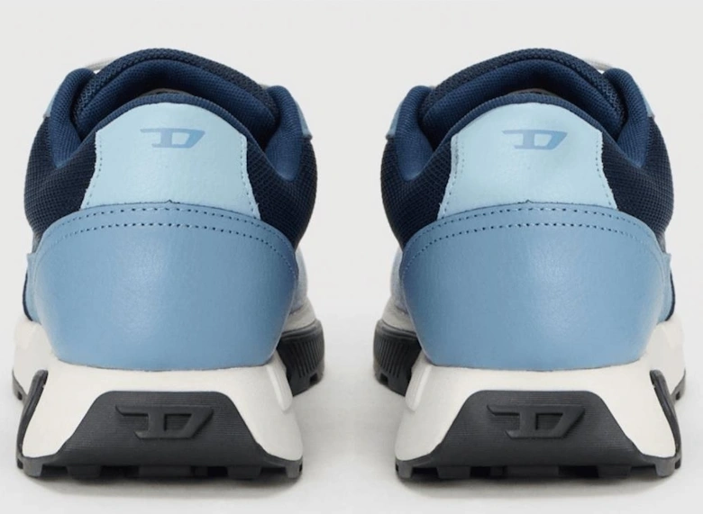 Tame Laced Up Blue Racer Trainers