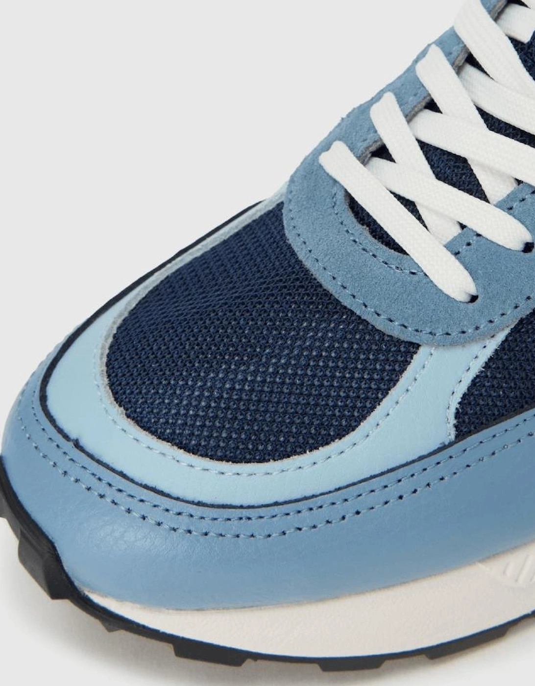 Tame Laced Up Blue Racer Trainers