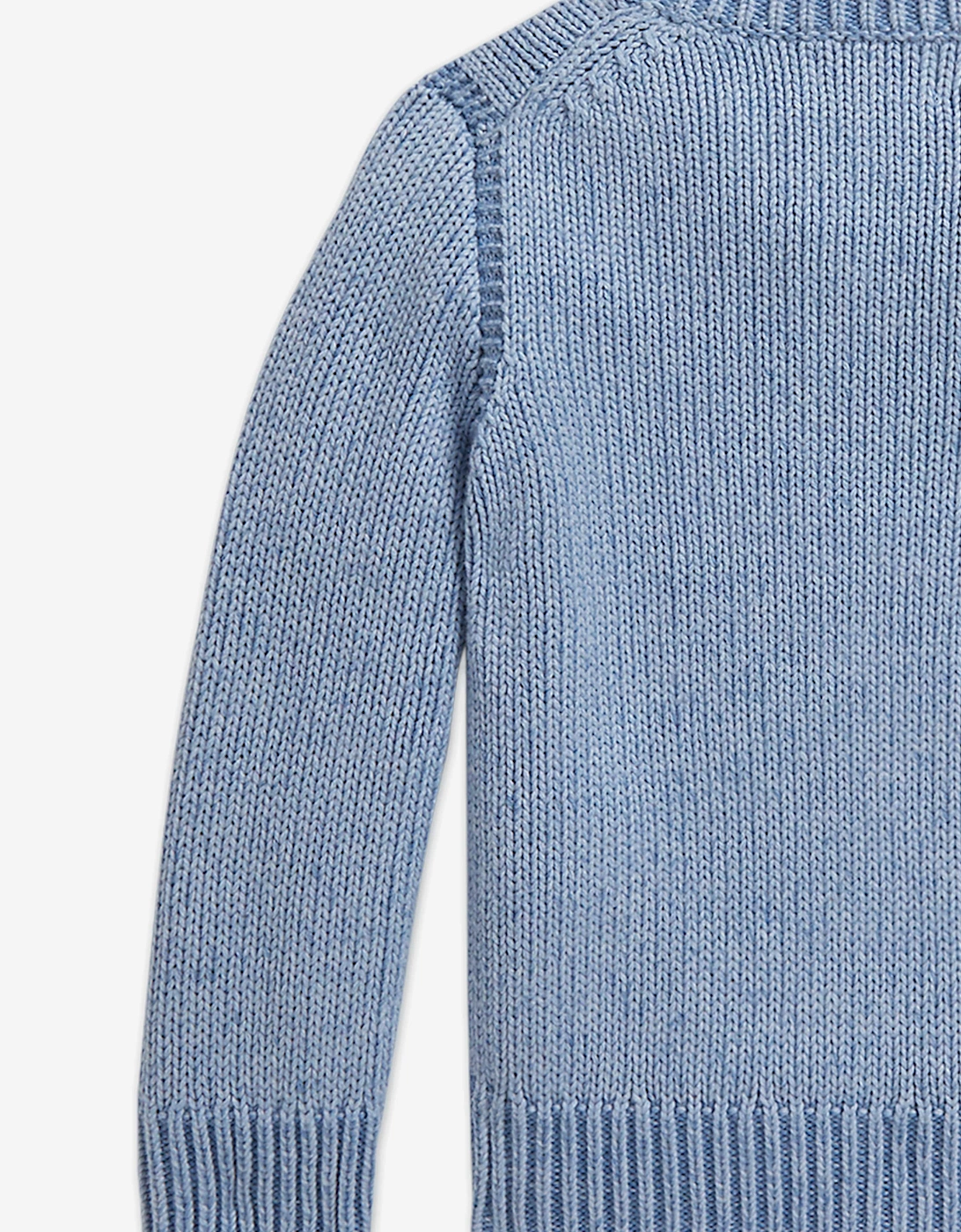 Boys Flag Jumper in Blue